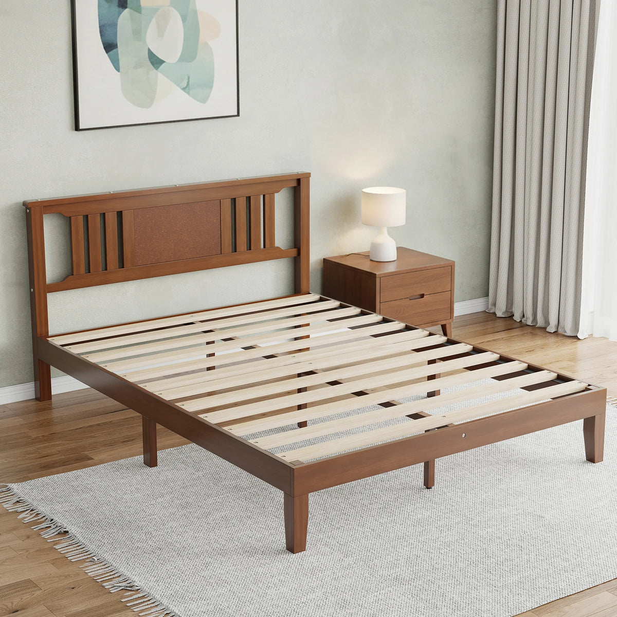 Haven Solid Wood Platform Bed