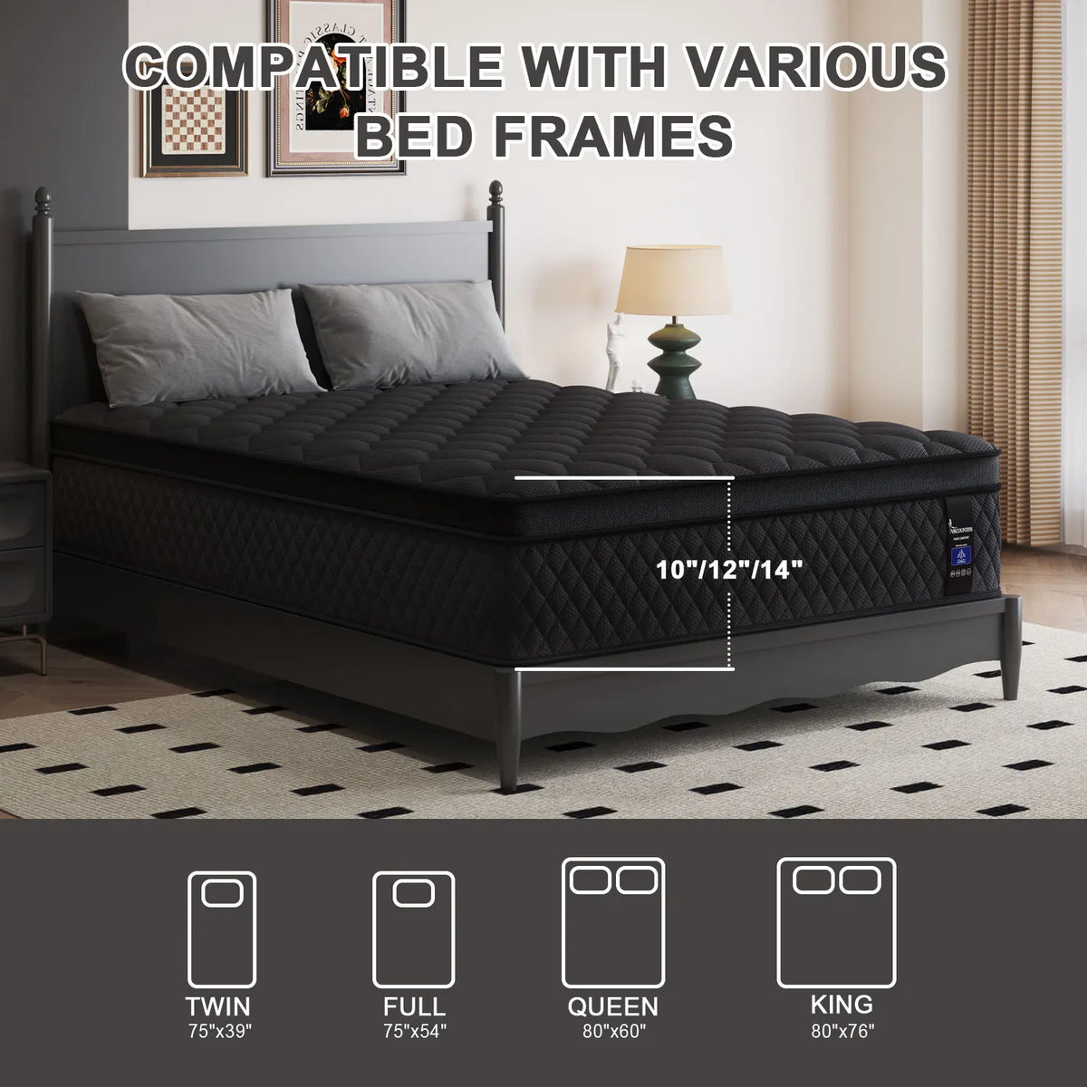 Serene Plus Hybrid Mattress