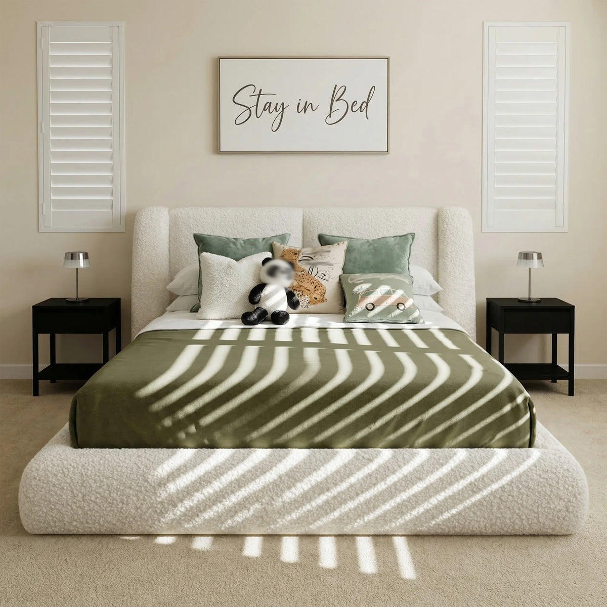 Cloud Soft Rounded Bed Frame
