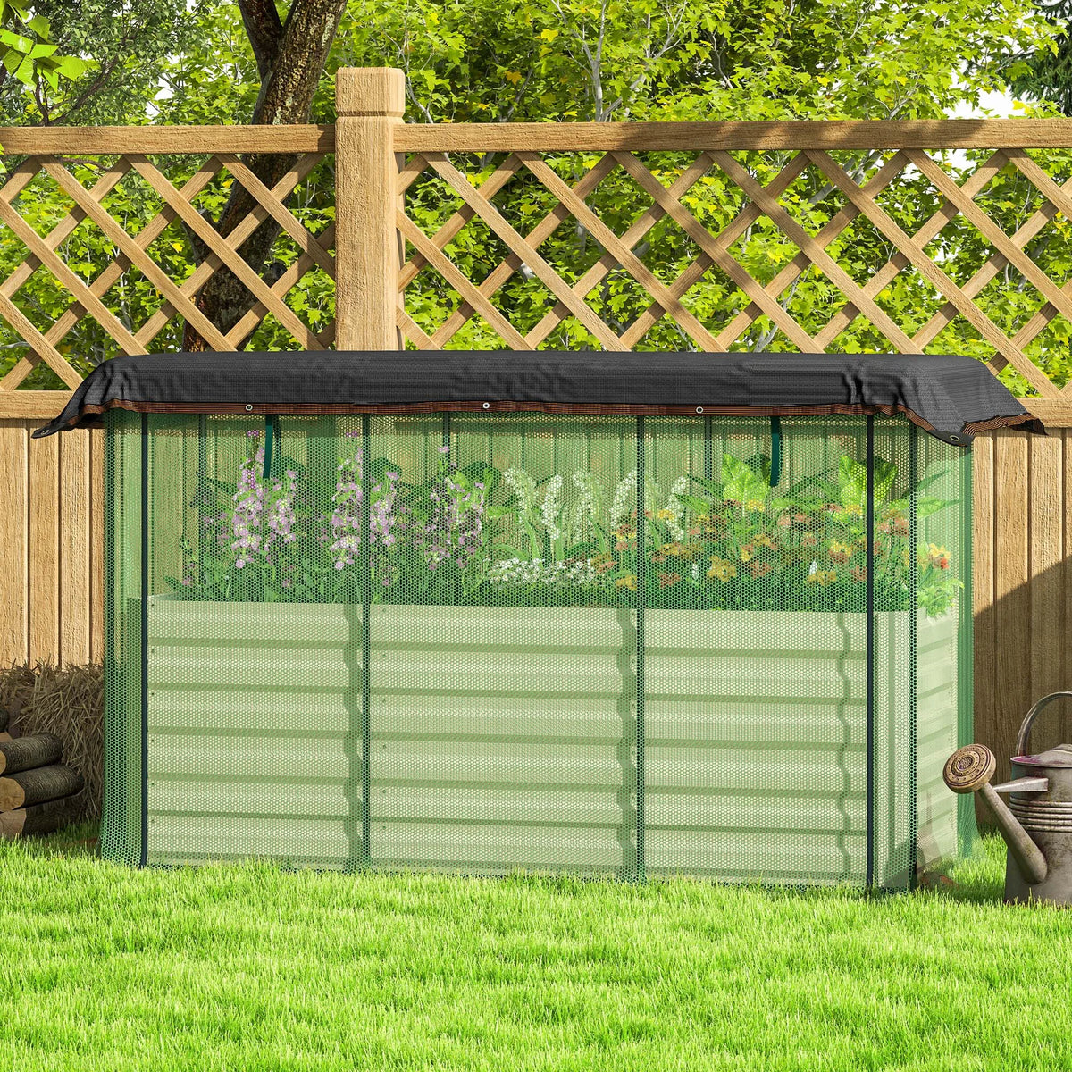 Raised Garden Bed with Crop Cage