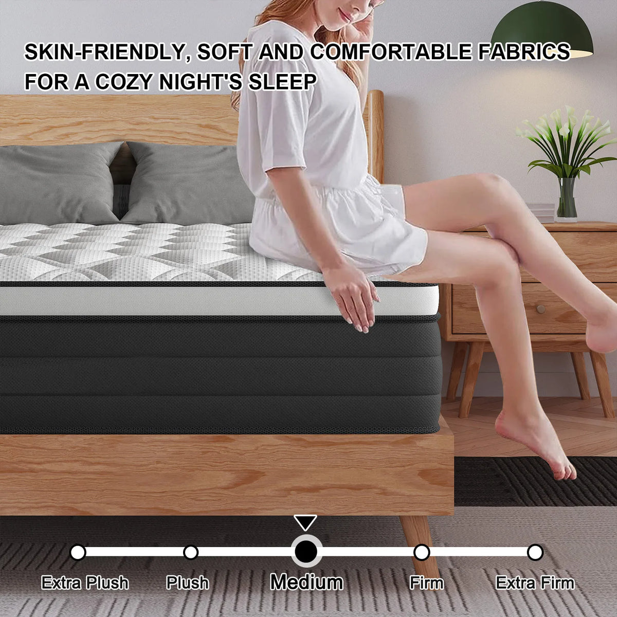 Serene Gel Memory Foam Hybrid Mattress