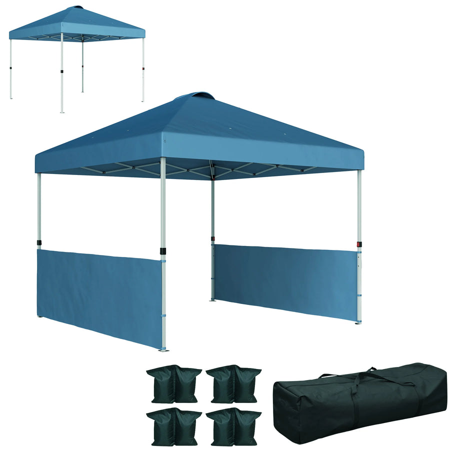 Pop-Up Canopy Tent with Sidewalls