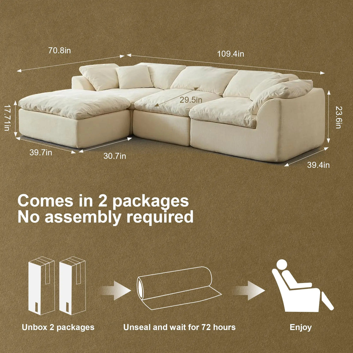 Cloud Modular Sectional Sofa
