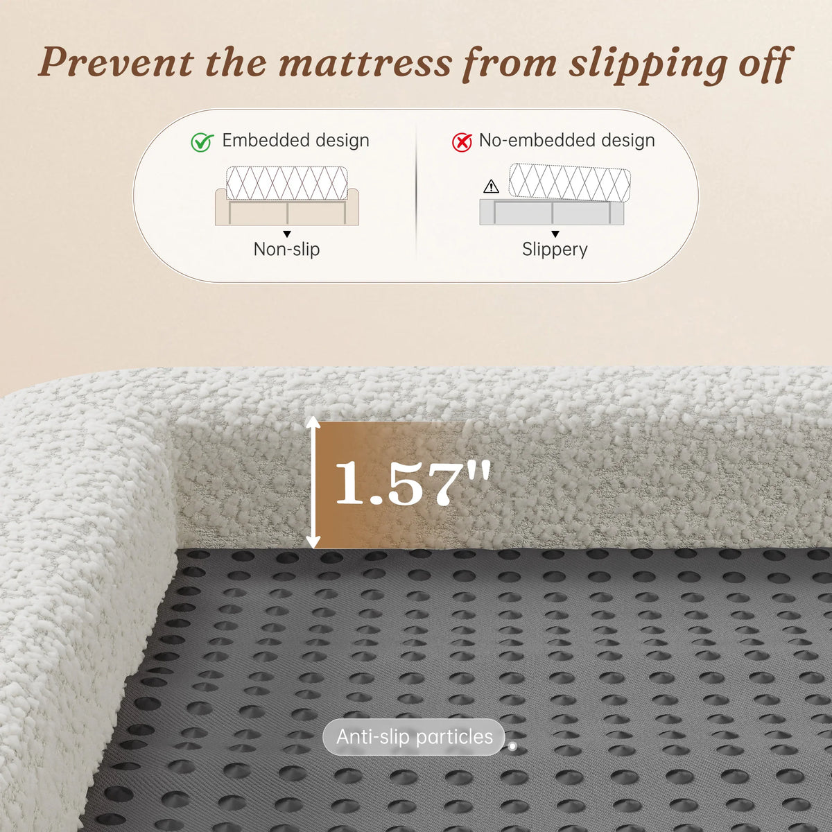Cloud Soft Rounded Bed Frame