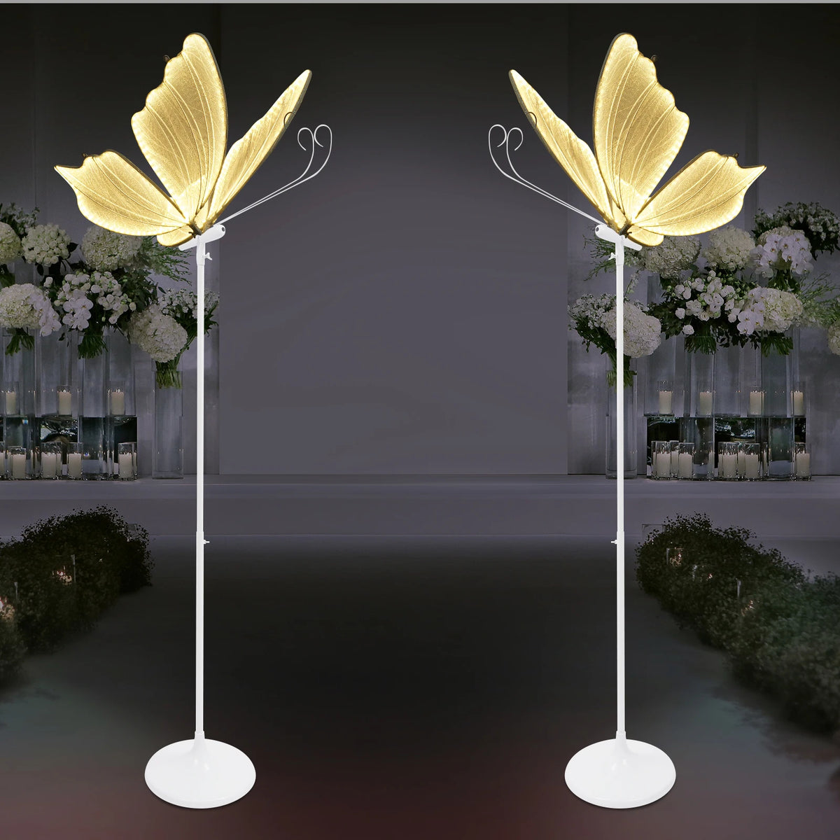 Butterfly LED Floor Lamps (Set of 2)