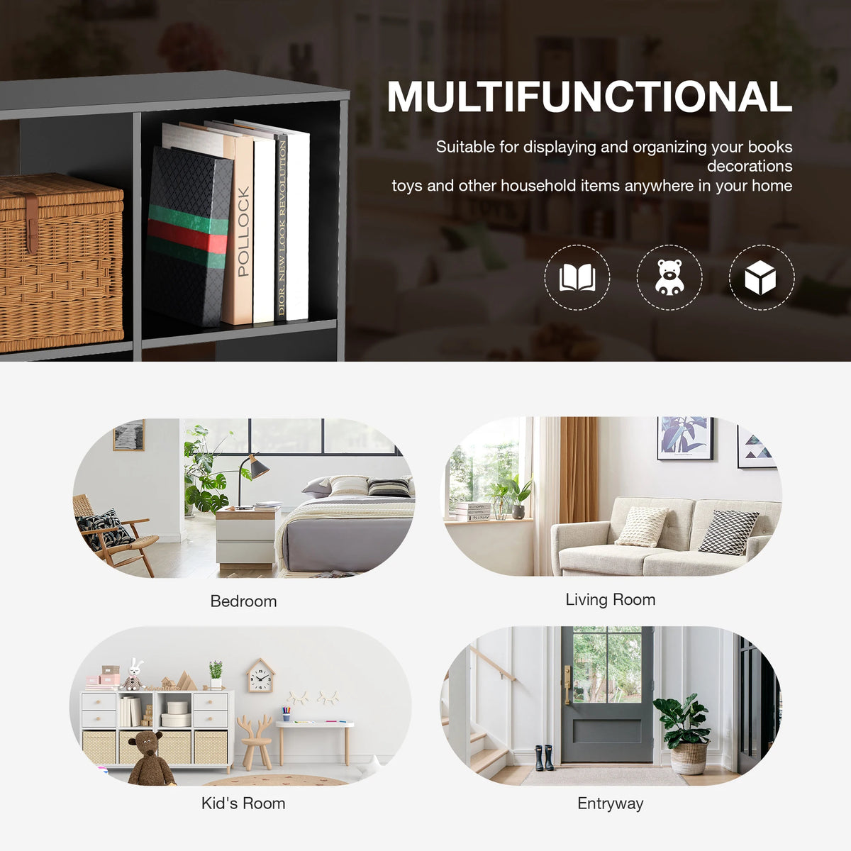 Cube Storage Bookcase