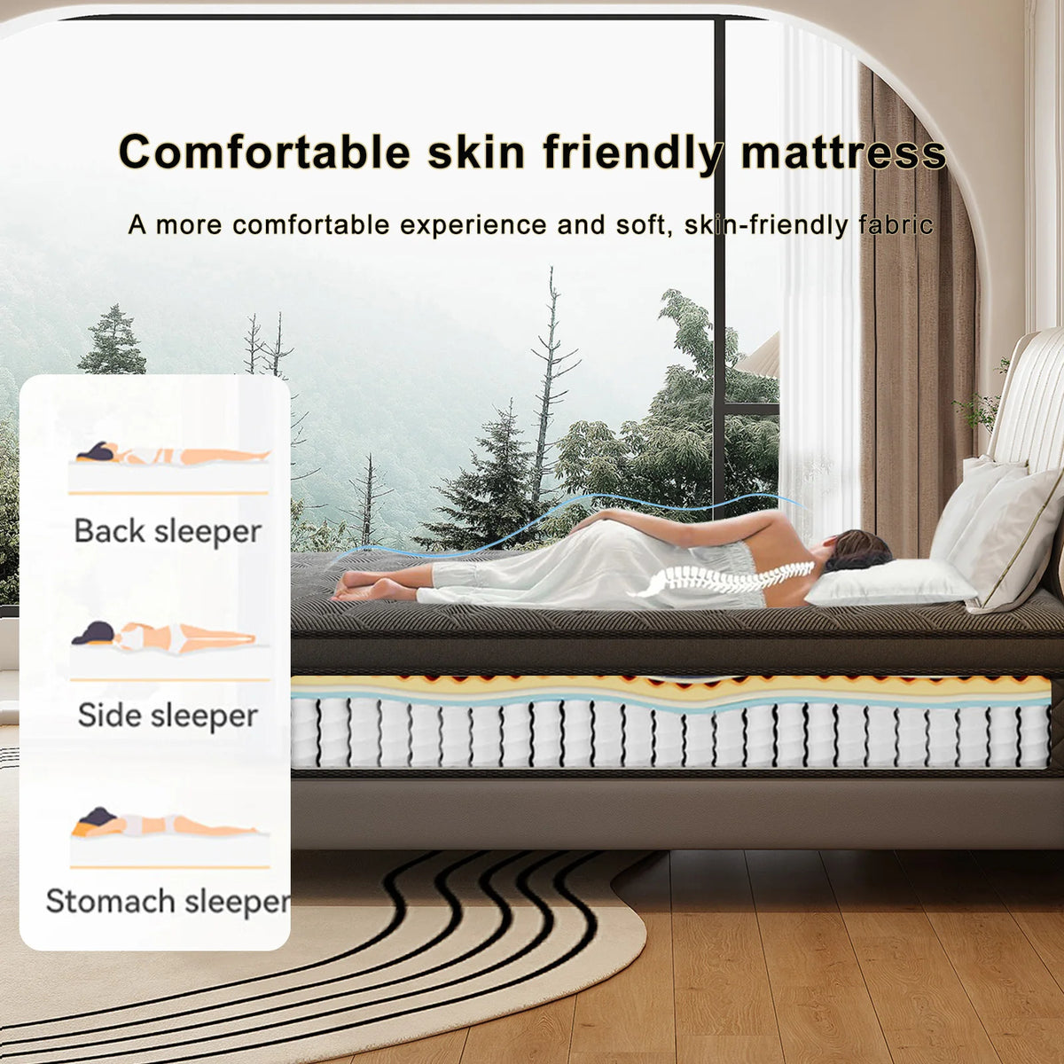 Cool Gel Memory Foam Mattress