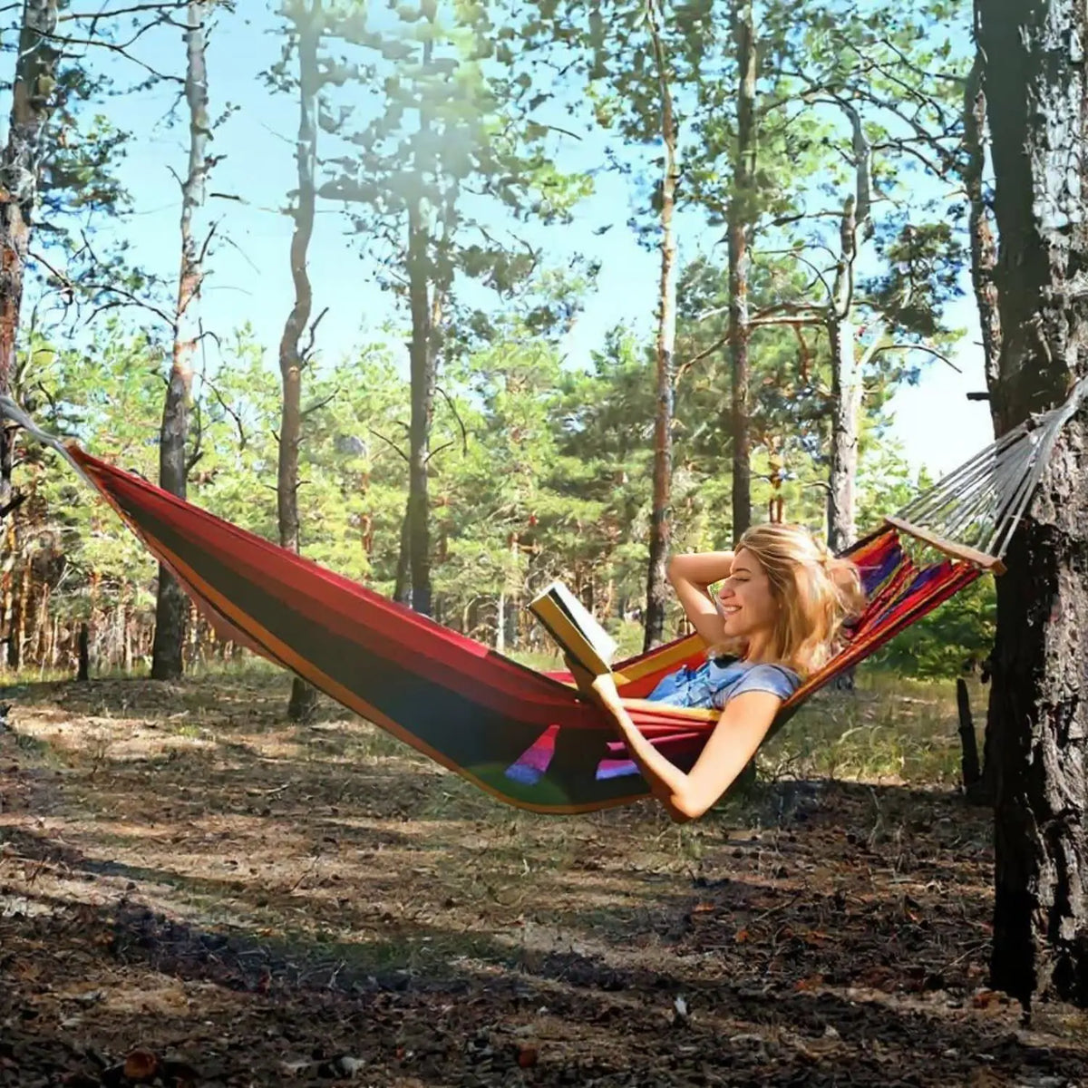 Freestanding Hammock with Stand