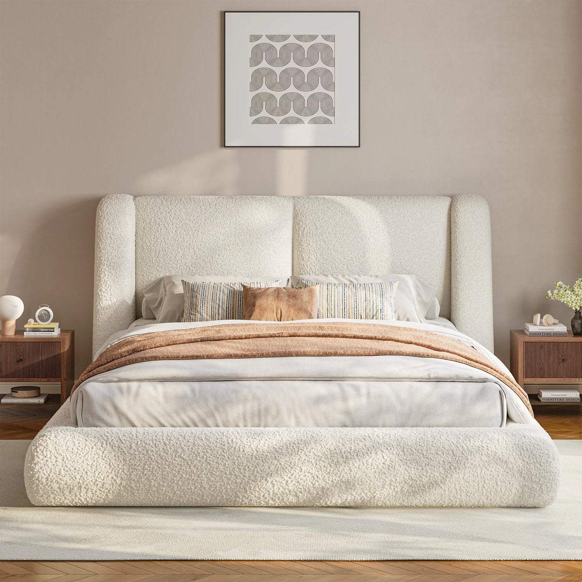 Cloud Soft Rounded Bed Frame