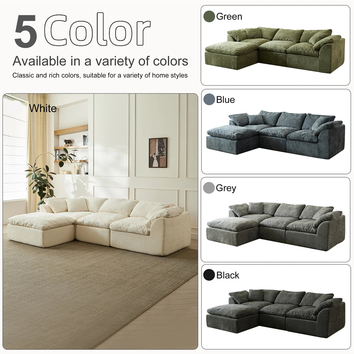 Cloud Modular Sectional Sofa