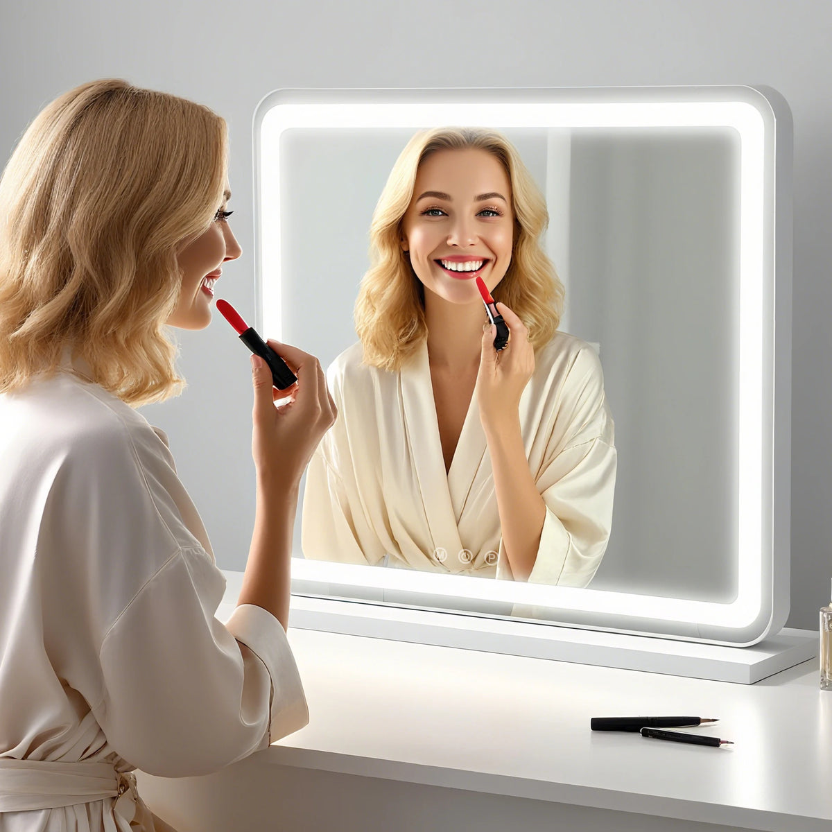 LED Vanity Mirror with Memory