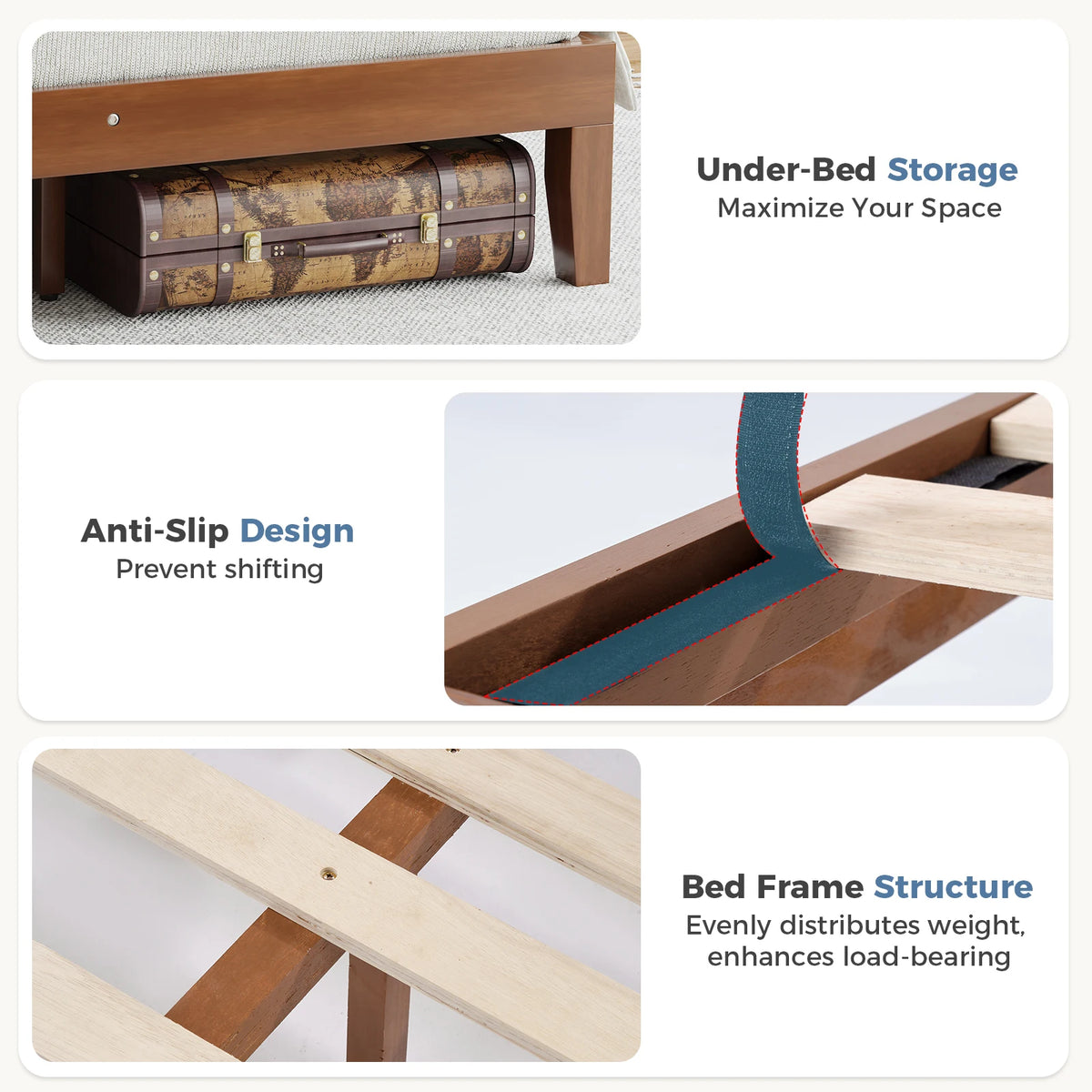Haven Solid Wood Platform Bed