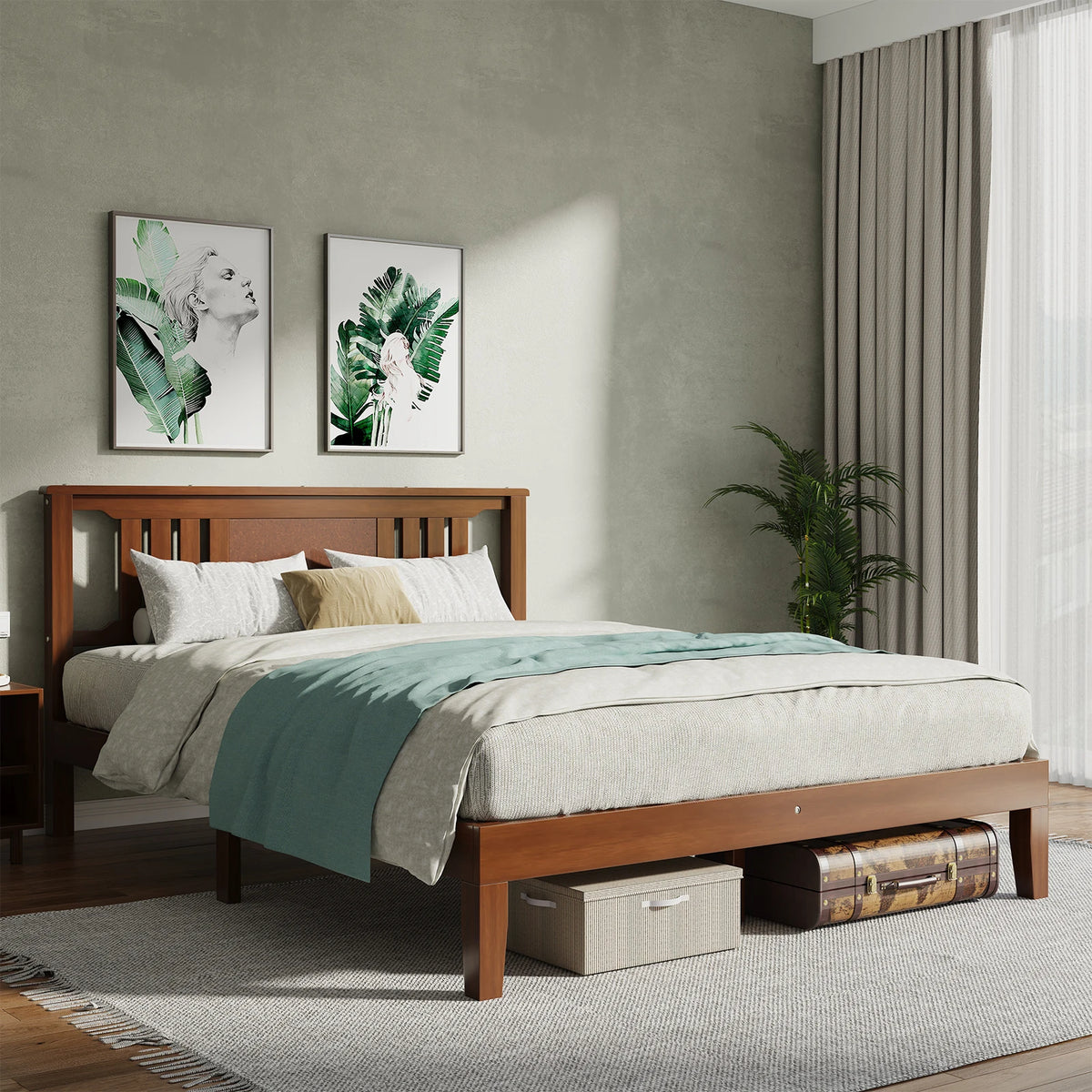 Haven Solid Wood Platform Bed