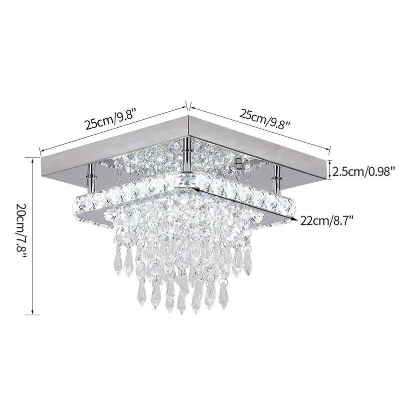 K9 Crystal LED Chandelier