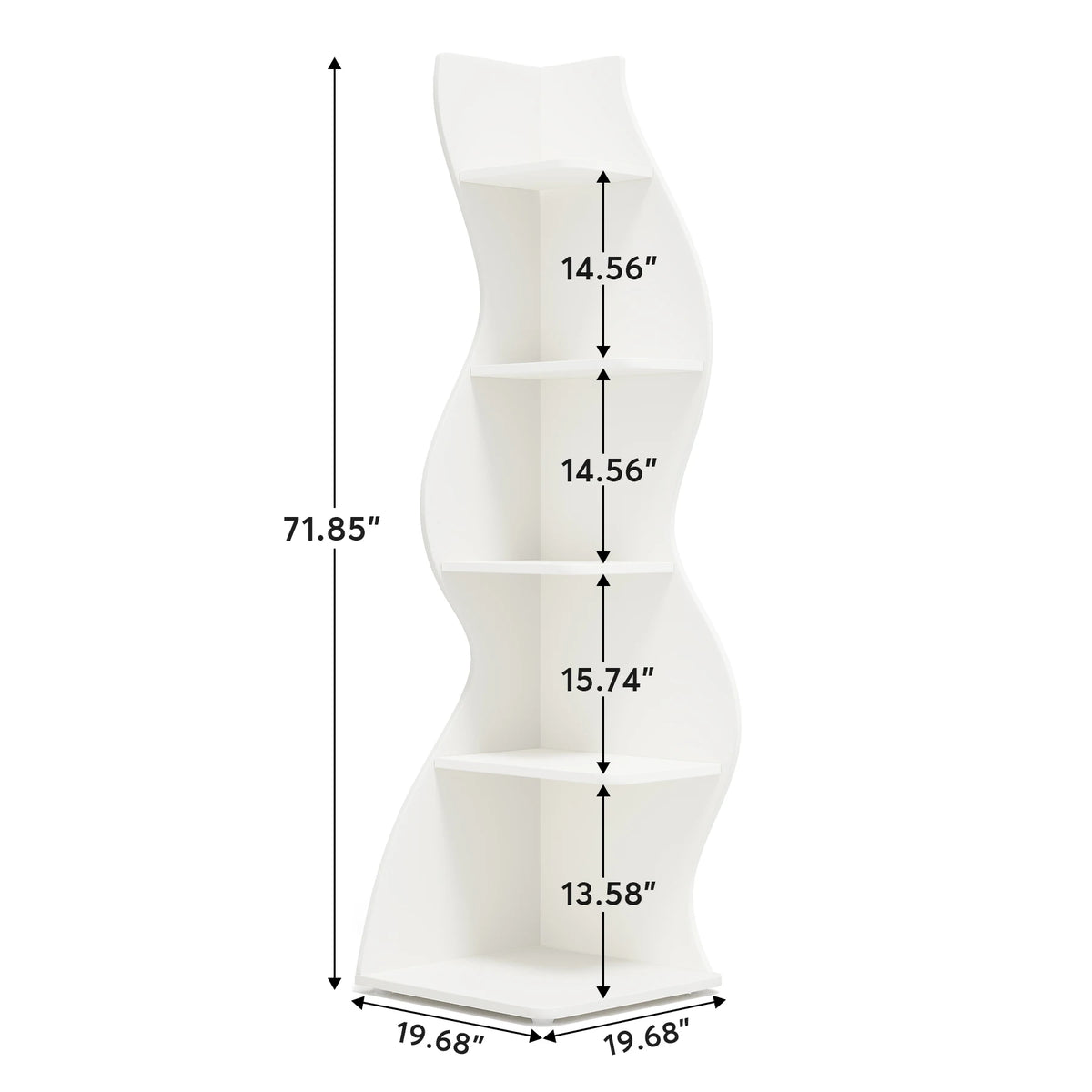 Corner Ladder Bookshelf