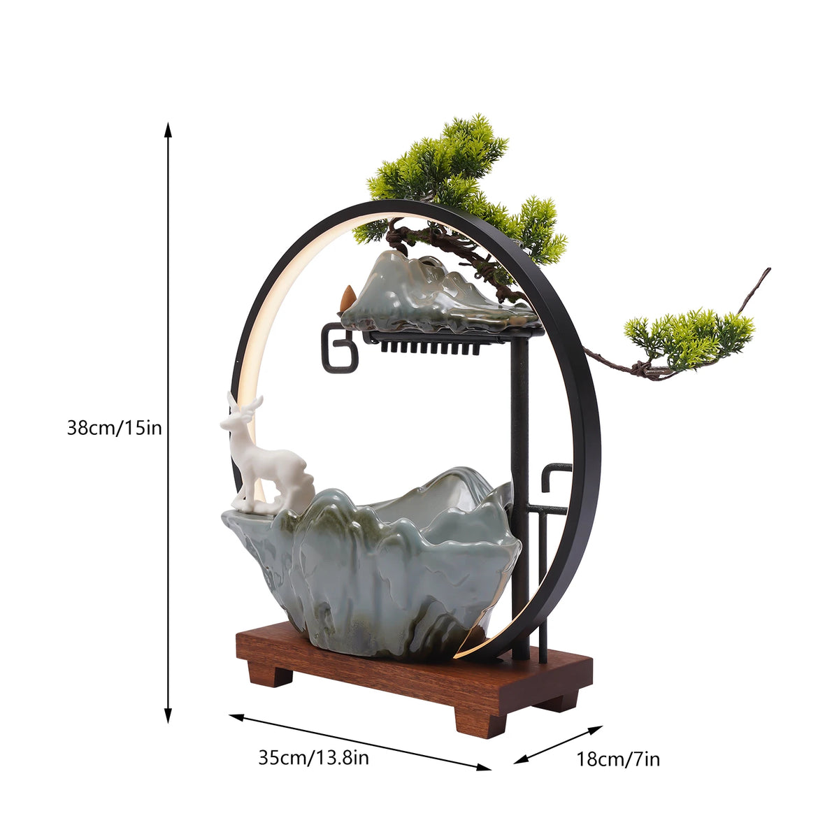 Zen Tabletop Mist Fountain