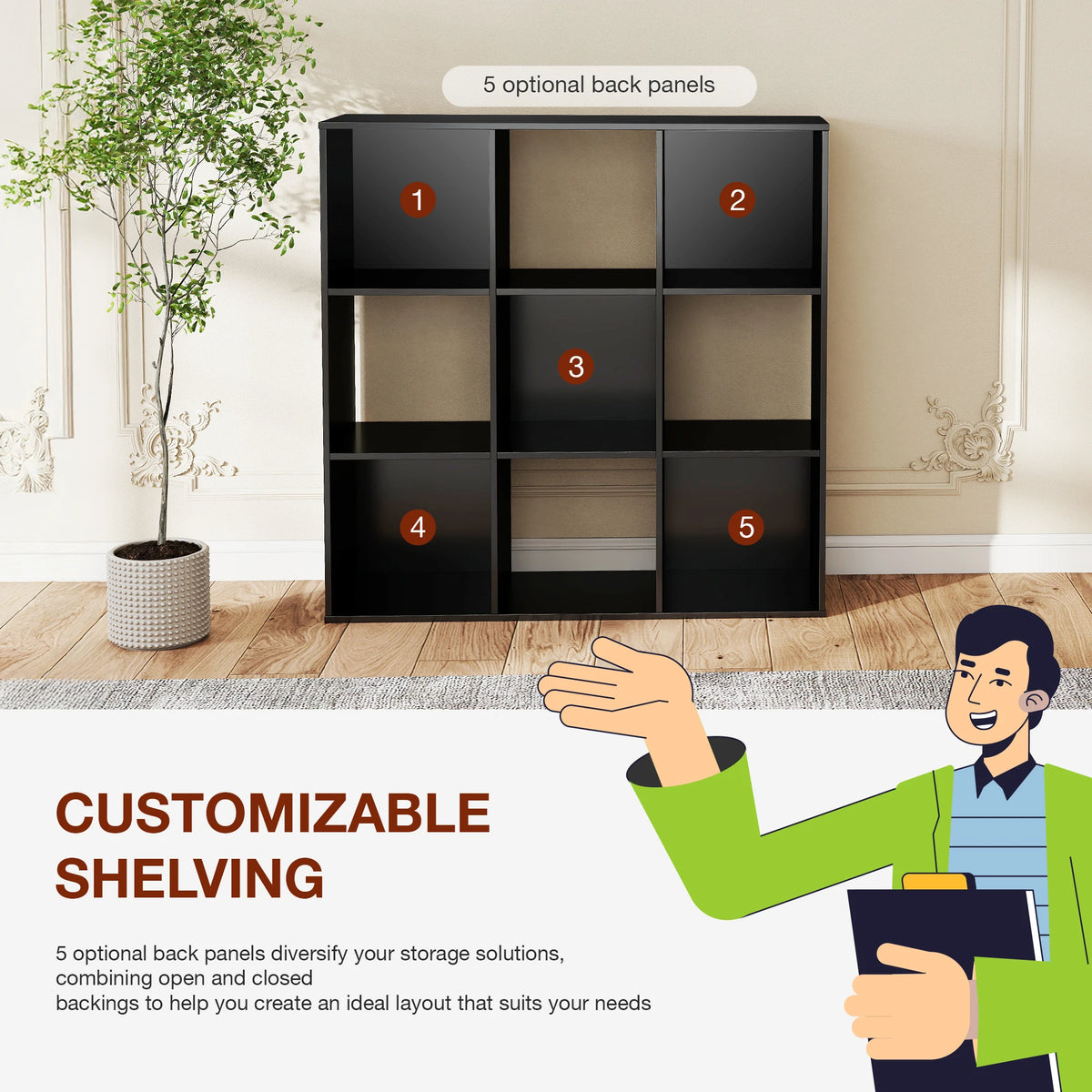 Cube Storage Bookcase
