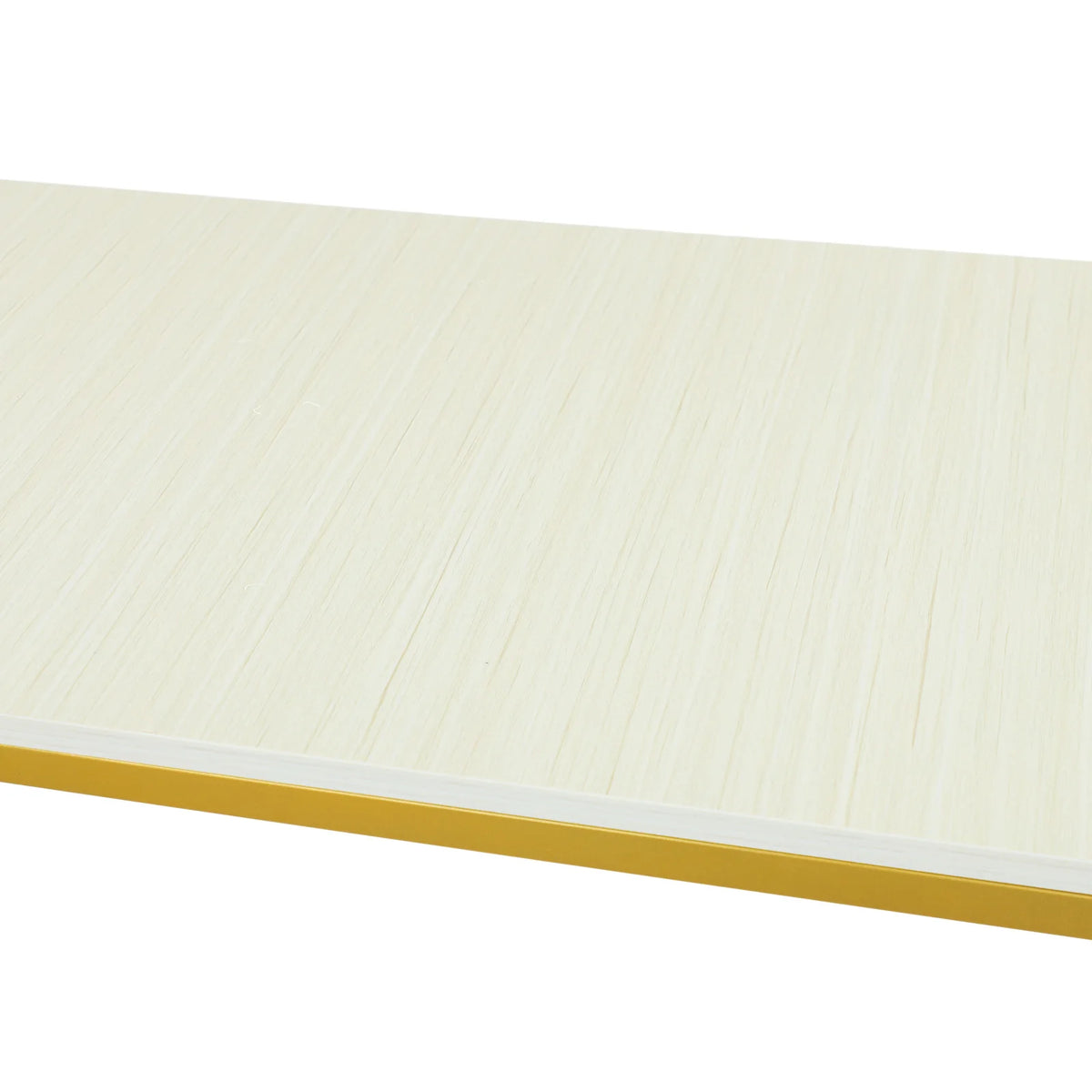 Gold Garment Rack with Shelves