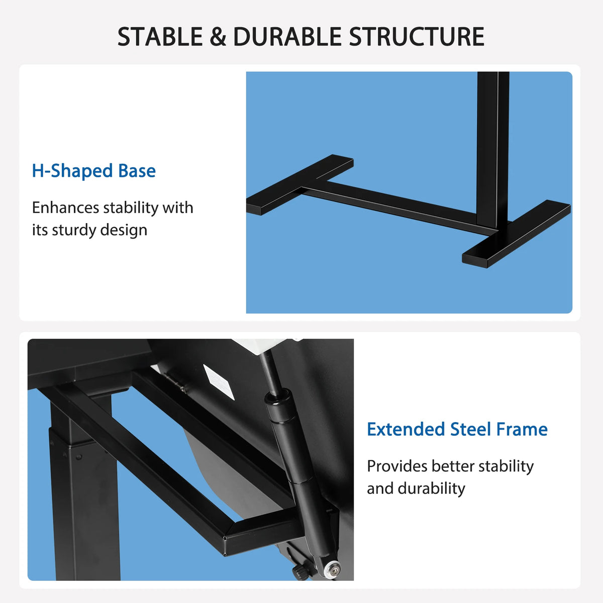 Adjustable Overbed Tilt Desk