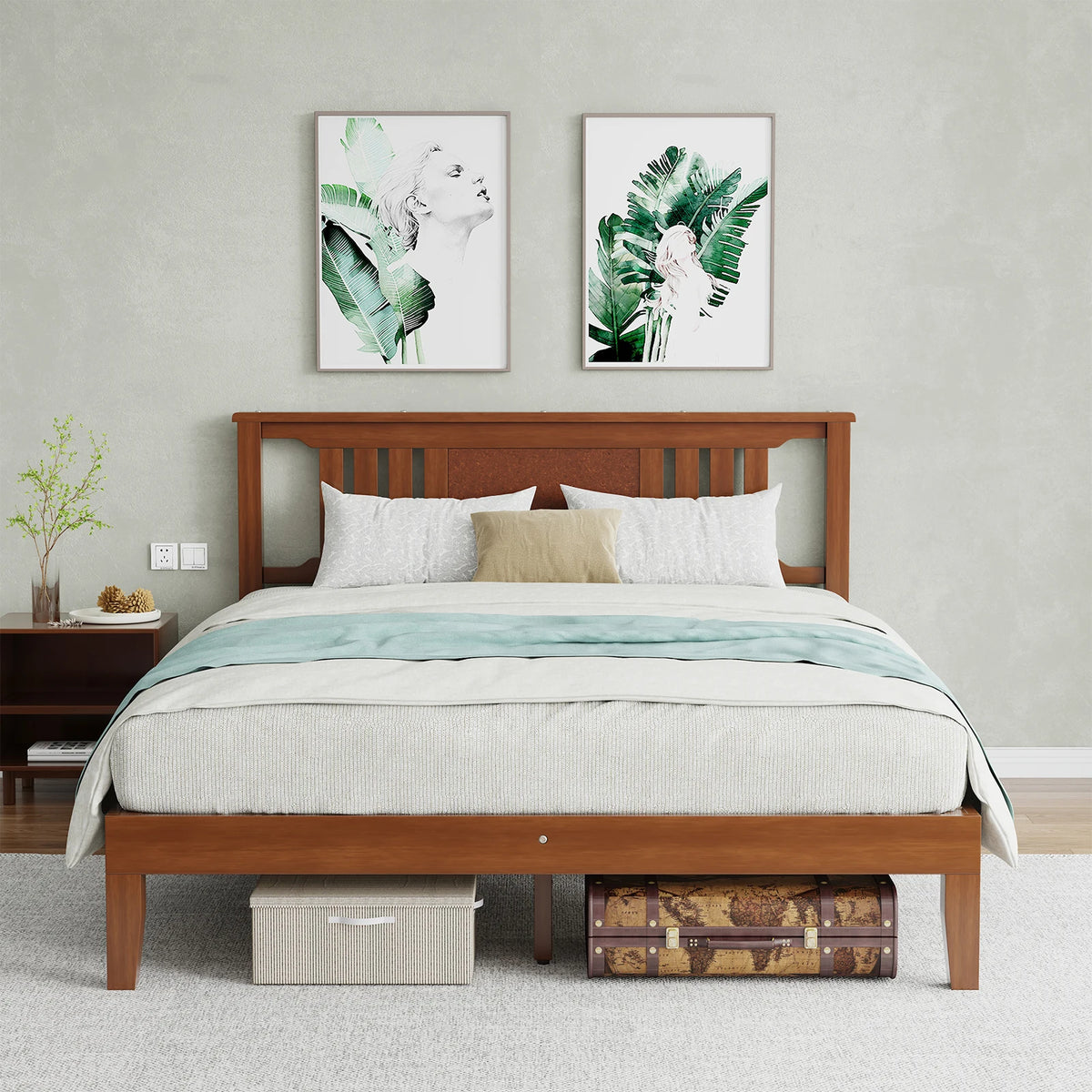 Haven Solid Wood Platform Bed