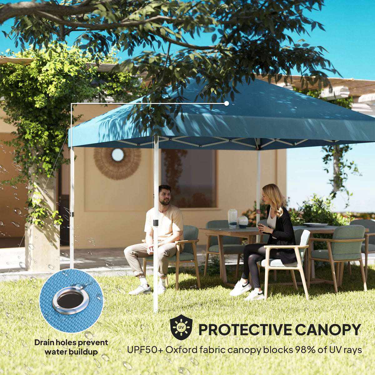 Pop-Up Canopy Tent with Sidewalls