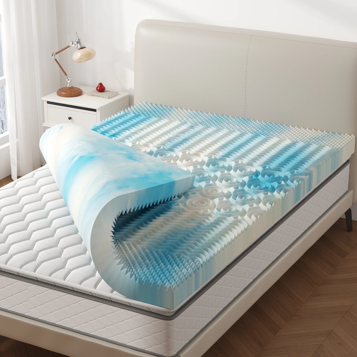 Cooling Gel Mattress Topper