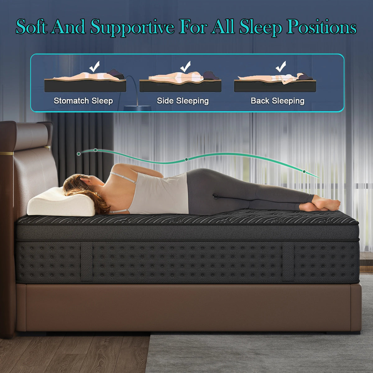 Balance Memory Foam Spring Mattress