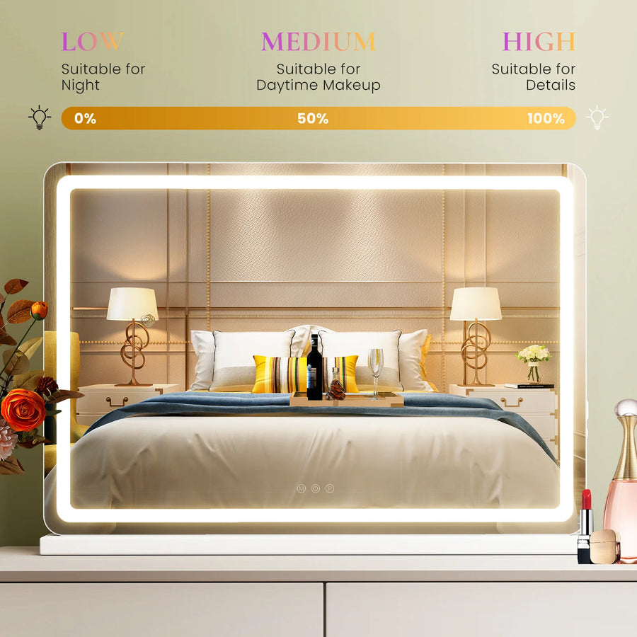 LED Vanity Mirror with Memory