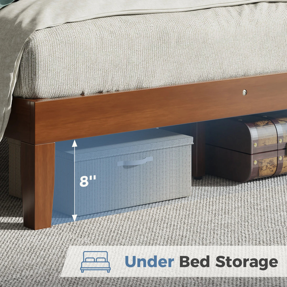Haven Solid Wood Platform Bed