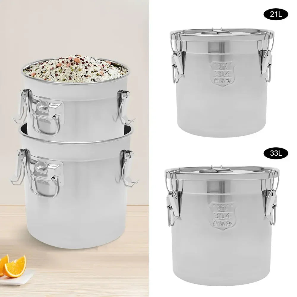 Airtight Stainless Food Storage Canister