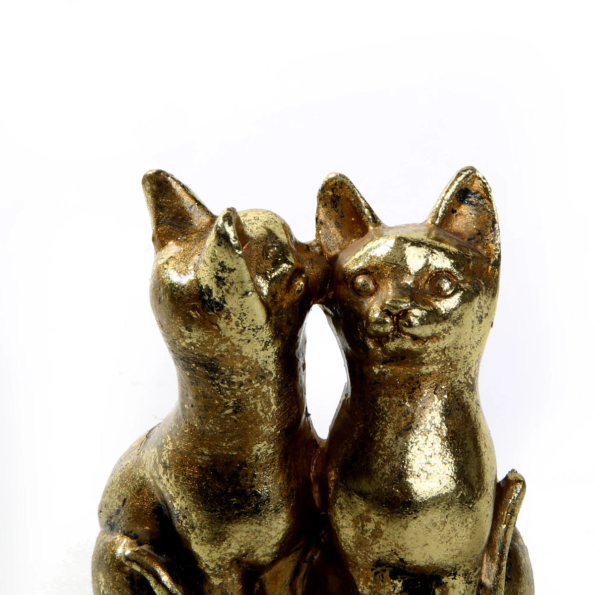 Loving  Cat Duo Sculpture