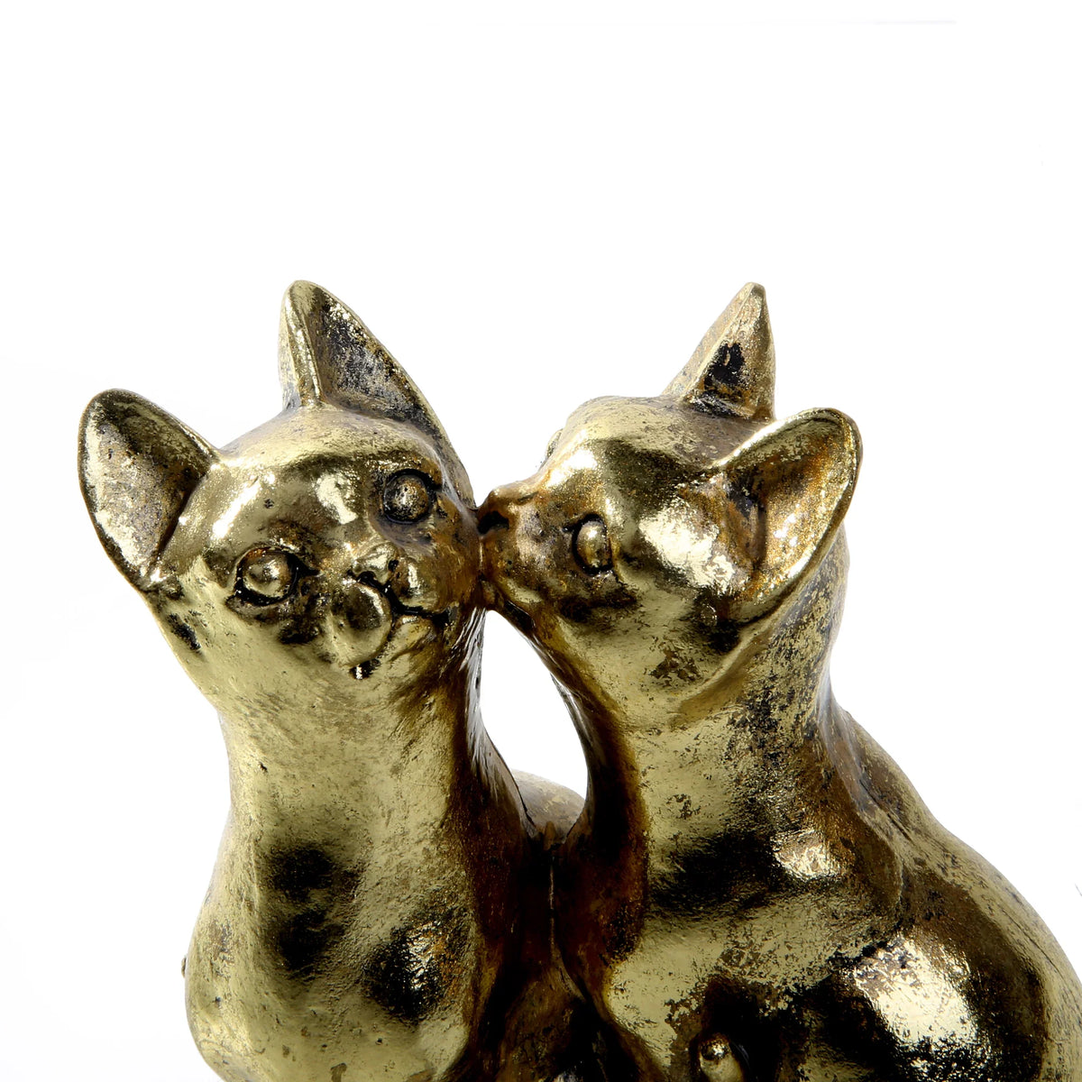 Loving  Cat Duo Sculpture