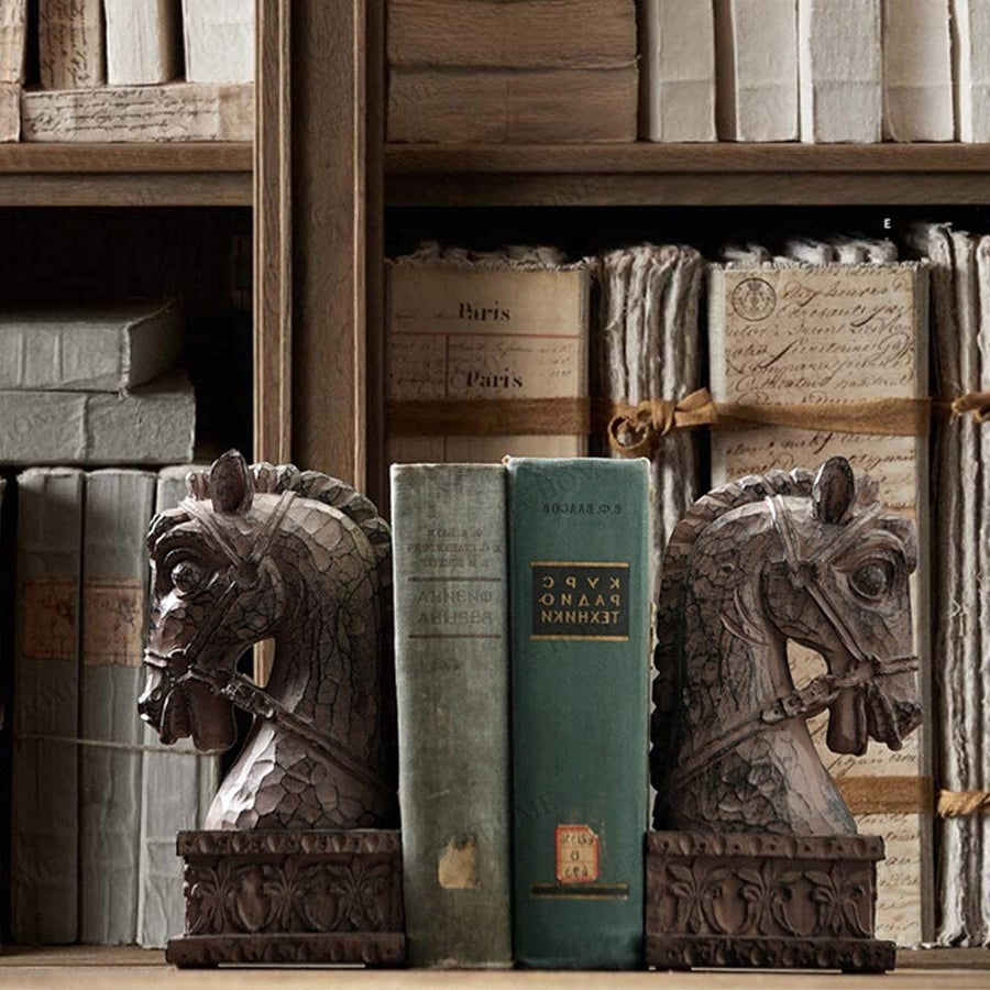 Vintage Horse Head Bookend