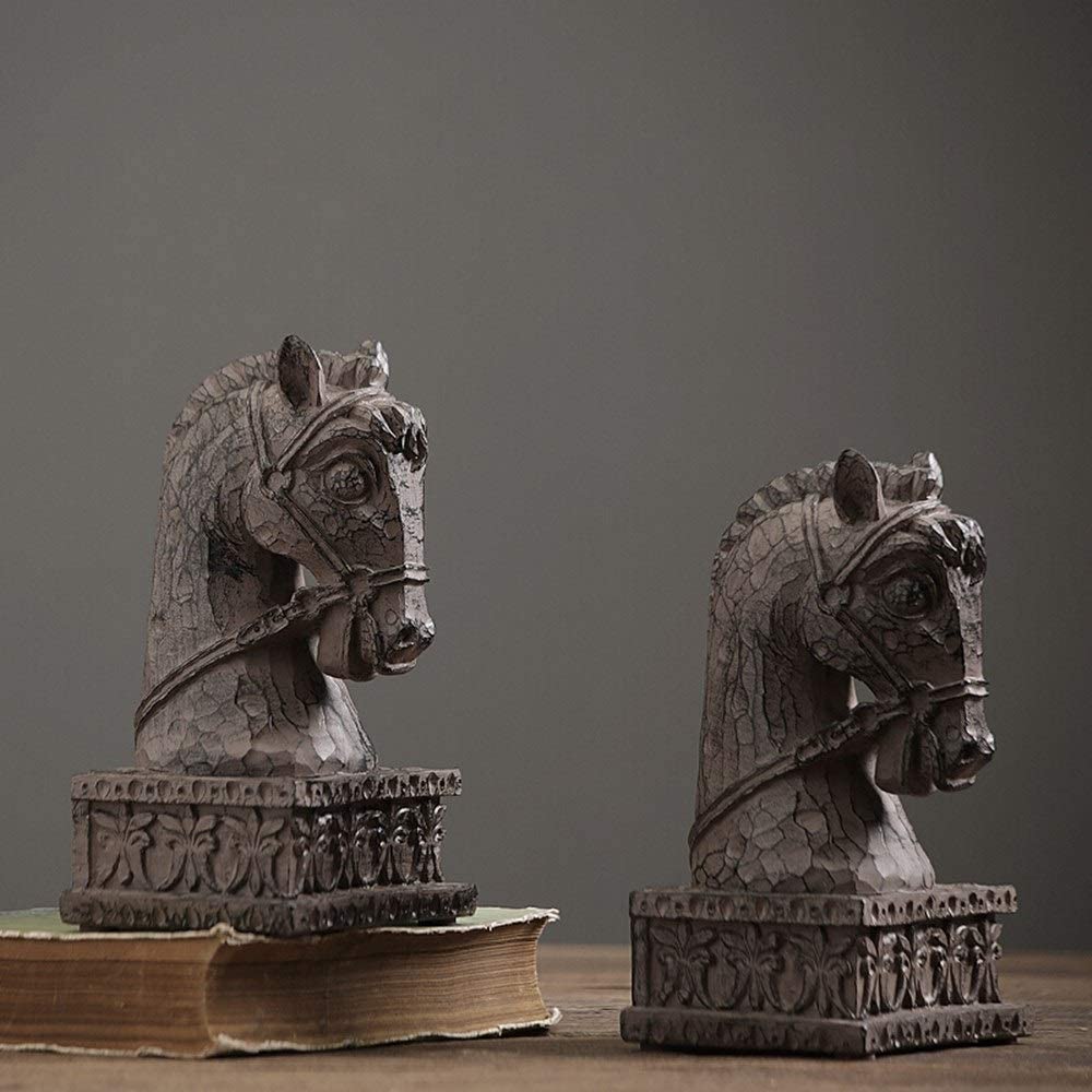 Vintage Horse Head Bookend