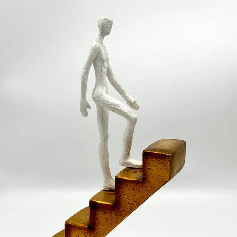 Human Ladder Figure with 3 men