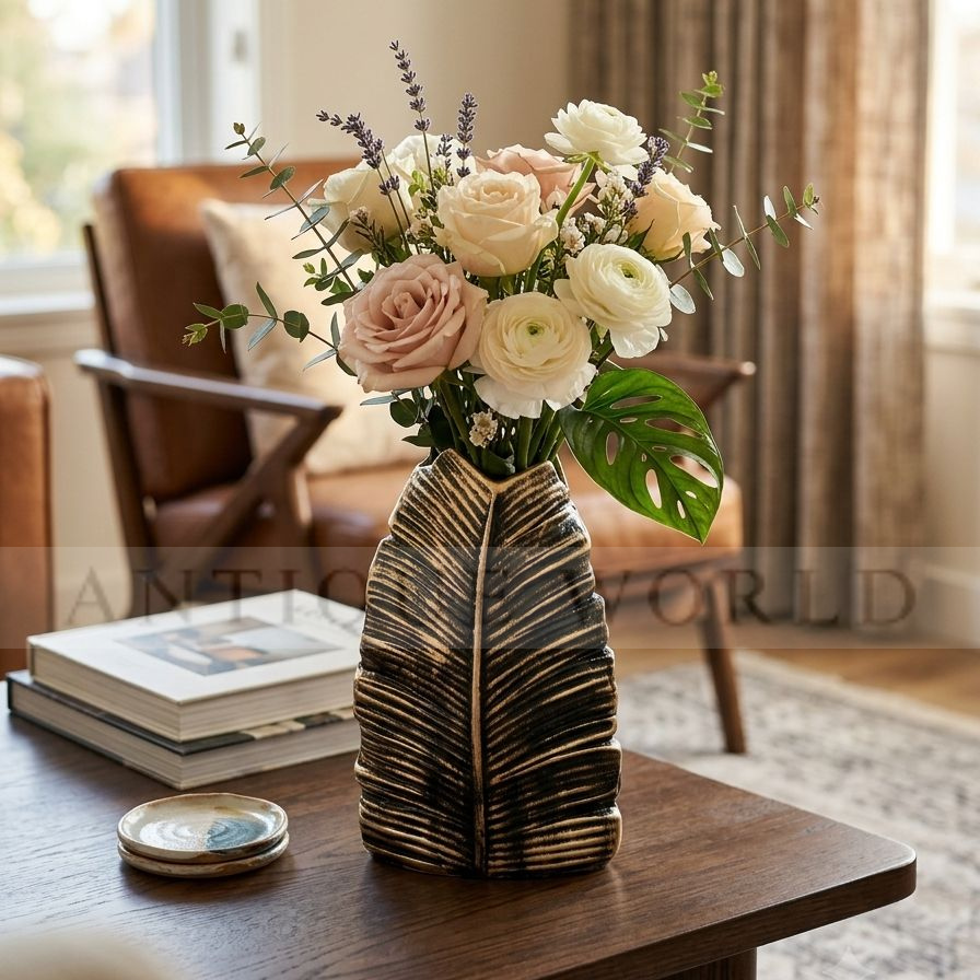 Botanica Textured Antique Vase