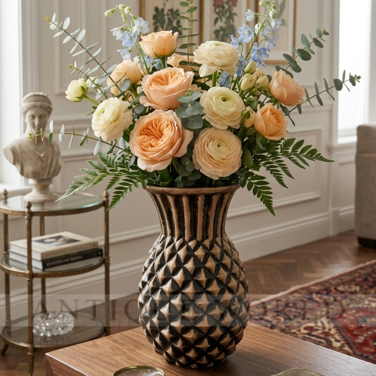 Elysian Pineapple Silhouette Vase