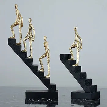 Human Ladder Figure with 3 men