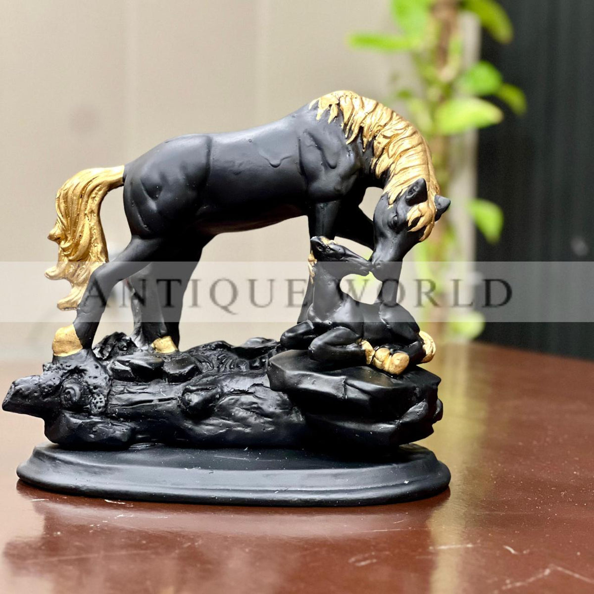 Majestic Midnight Stallion