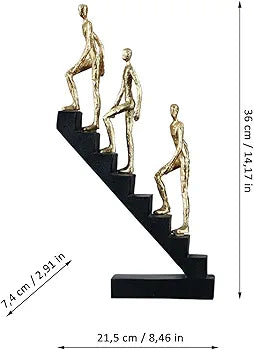 Human Ladder Figure with 3 men