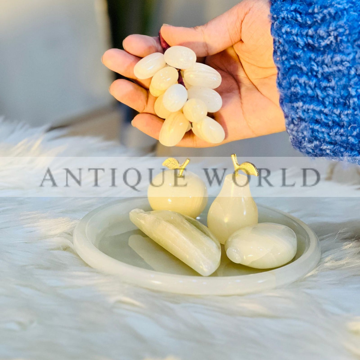 Onyx Fruit Set Plate