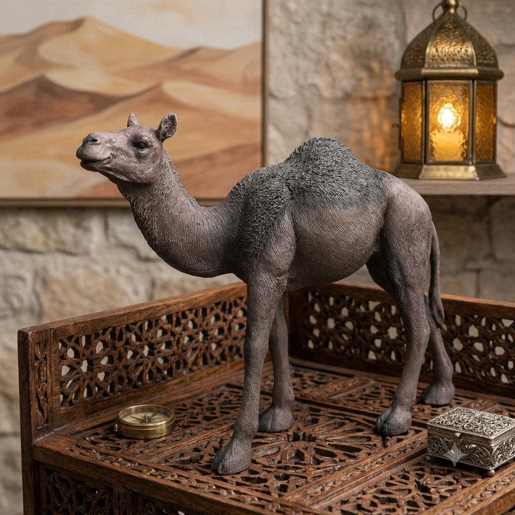 Desert Majesty Camel Sculpture