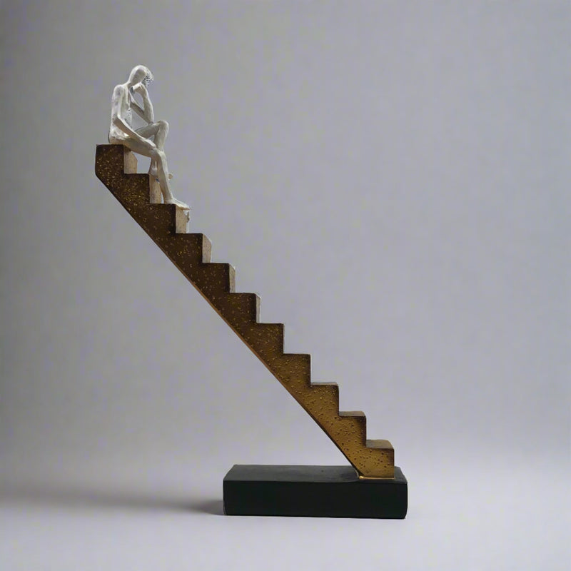 Human Ladder Figure with 3 men