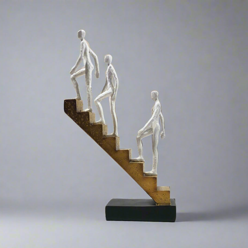 Human Ladder Figure with 3 men