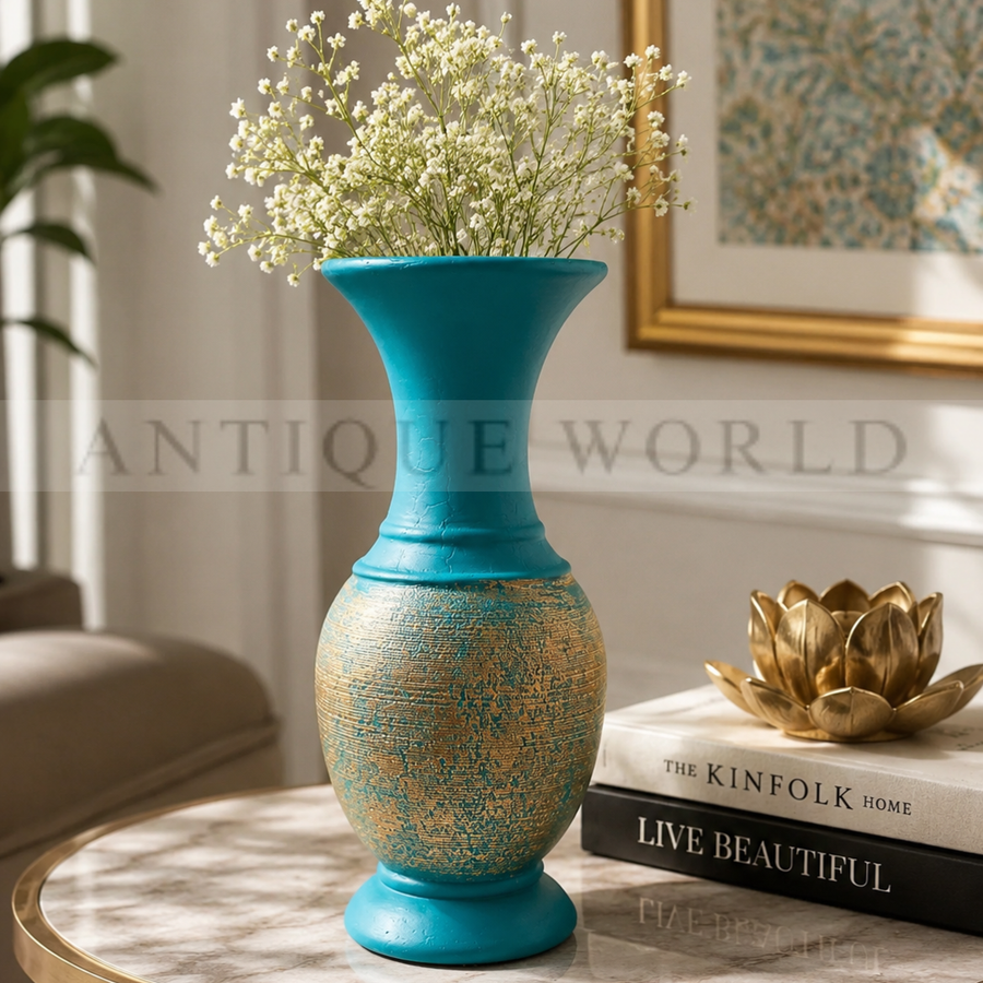 Artistic Conical Shaped Floral Vase