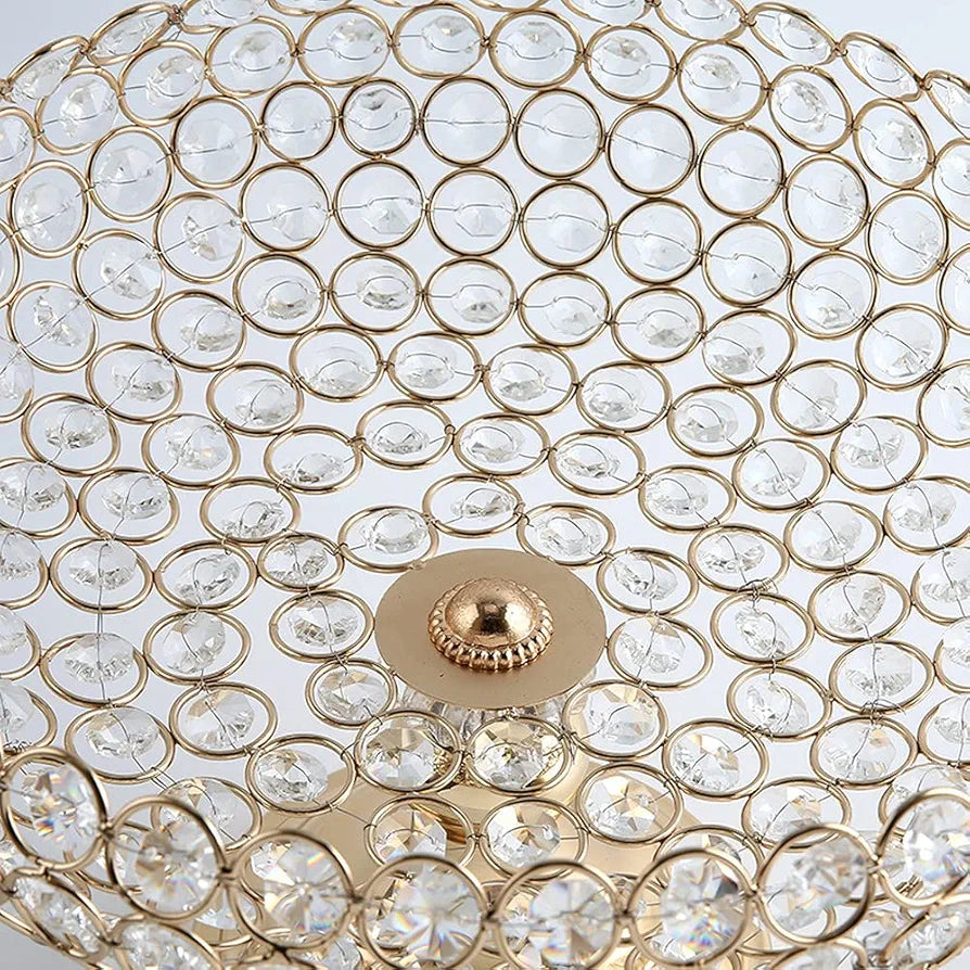 Metal Crystal Storage Bowl