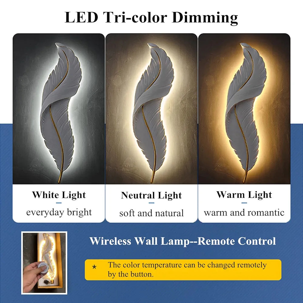 LED Feather Light 1Pc