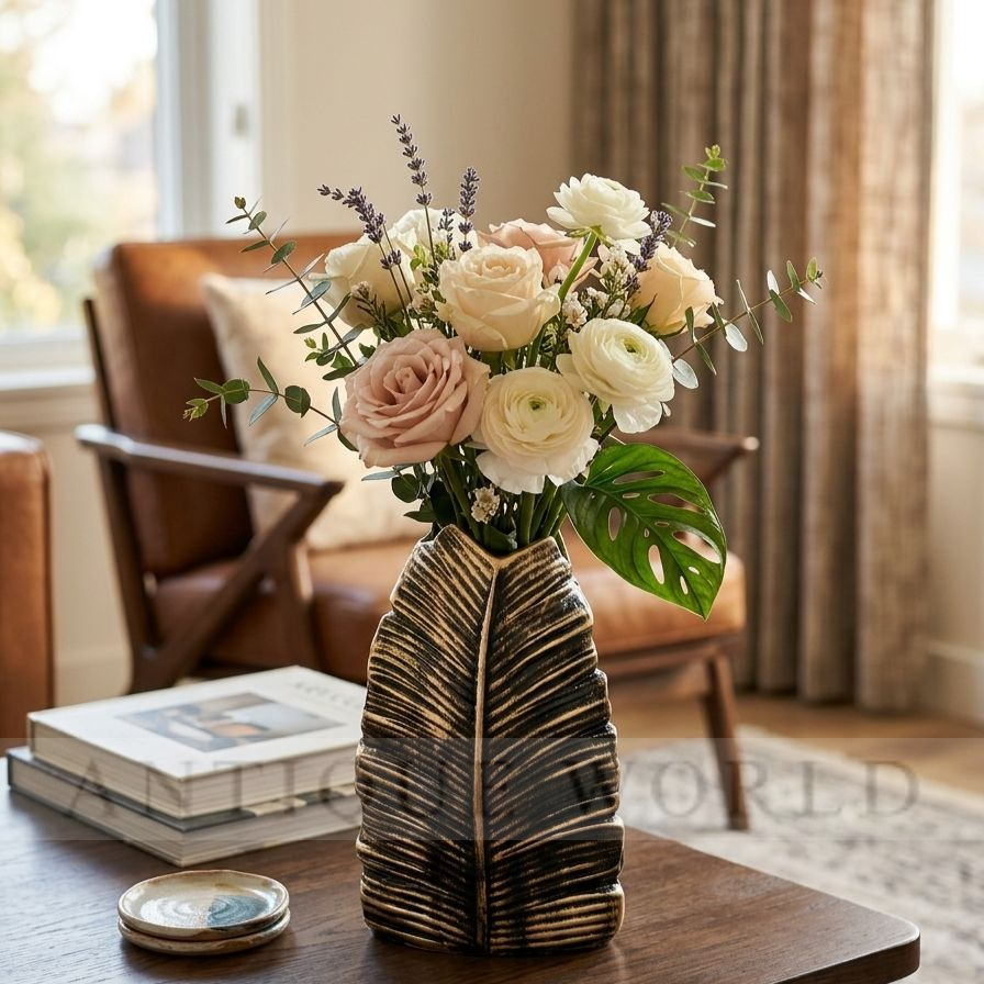 Botanica Textured Antique Vase