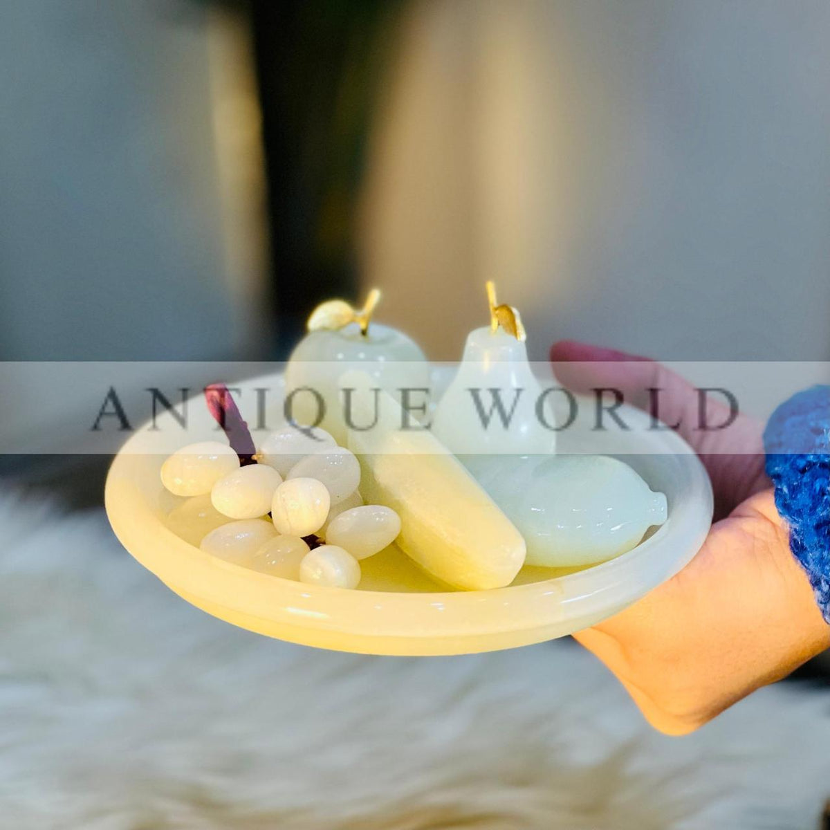 Onyx Fruit Set Plate