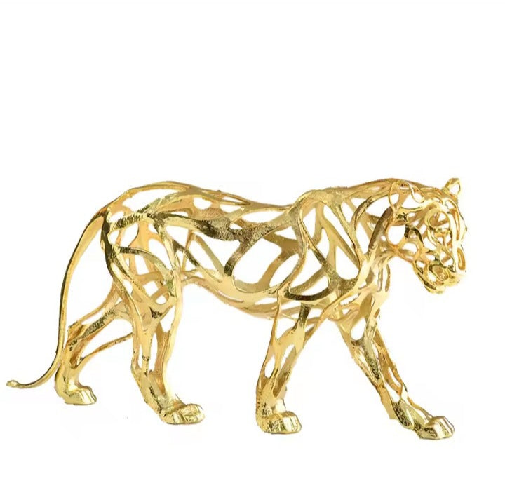 Modern Desktop Lion Figurine Ornament